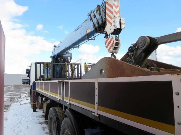 Манипулятор КМУ Hyundai HD250,  10 т,  17 м — фото 5